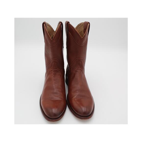 Tecovas Earl Roper Boot Mens 10 D Brown Leather Western Cowboy Workwear Outdoor main image 10